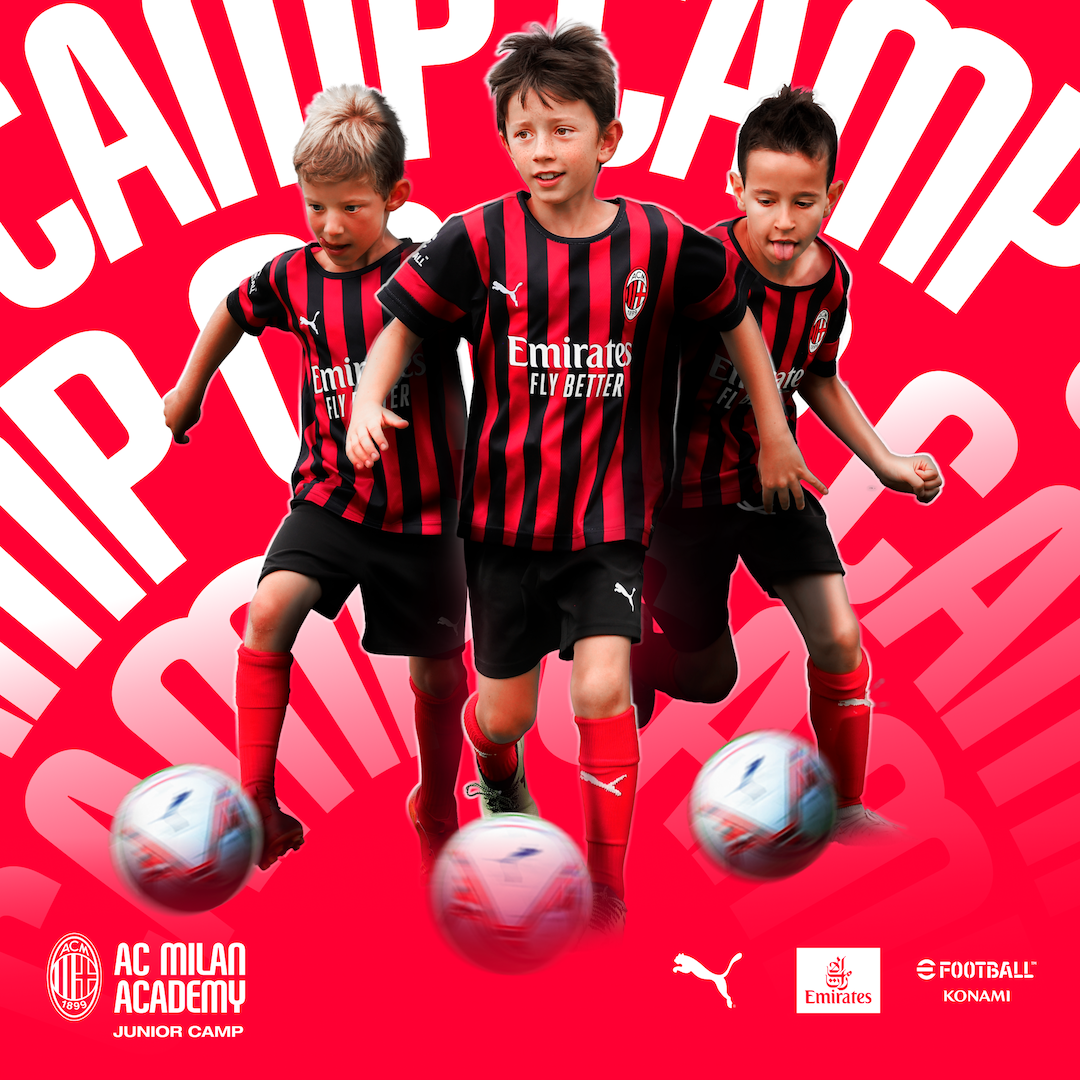 AC Milan Academy Junior Camp Praha, 27. - 31. července 2026