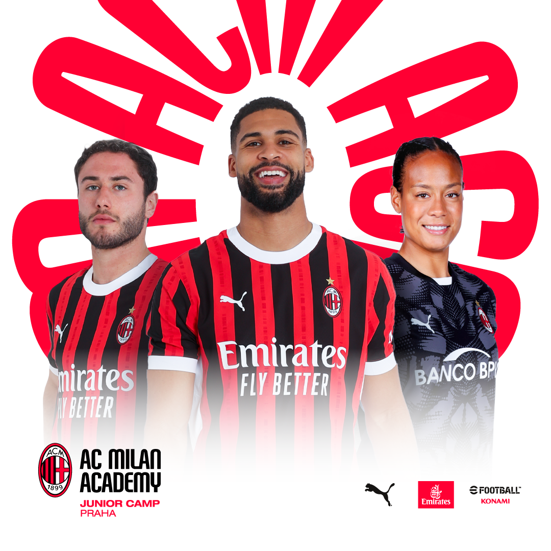 AC Milan Academy Junior Camp Praha, 14. - 18. července 2025